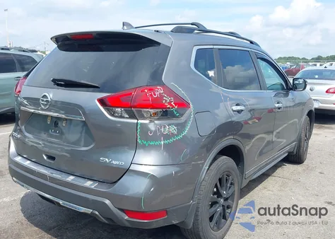 2017 Nissan Rogue Sv from USA, damaged, VIN 5N1AT2MV7HC820207